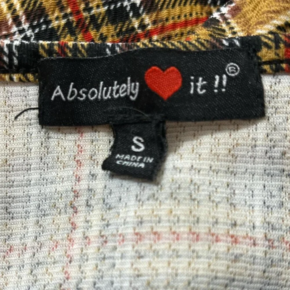Plaid Bodycon Dress | "Absolutely Love it" | Small | Stretchy - Picture 6 of 6